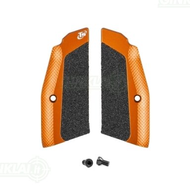 Rankenos plokštelės Toni System Short High-Grip Grips for CZ Shadow 2, TS, Oranžinės GCZHC-OR Rankenos plokštelės Toni System Short High-Grip Grips for CZ Shadow 2, TS, Oranžinės GCZHC-OR