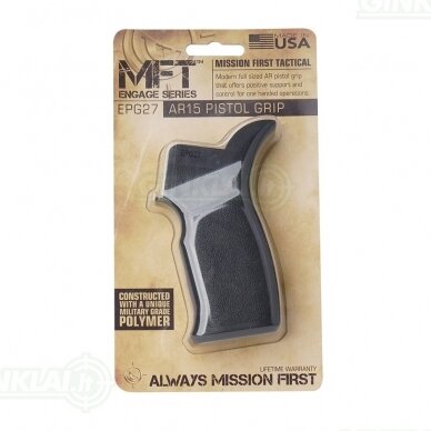 Rankena MFT Engage AR15/M16 Enhanced Full Size Pistol Grip Black EPG27-B 4