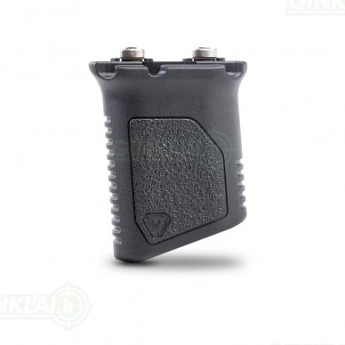 Rankena Strike Industries M-LOK® Angled Vertical Grip trumpa, juoda - SI-AR-CMAG-S  1