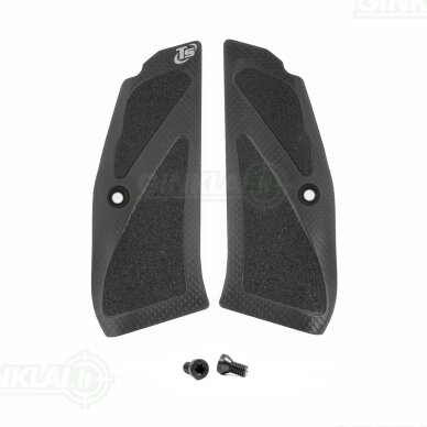 Rankenos plokštelės Toni System X3D Long Grips for CZ Shadow, TS, Juodos GCZ3D-BK Rankenos plokštelės Toni System X3D Long Grips for CZ Shadow, TS, Juodos GCZ3D-BK