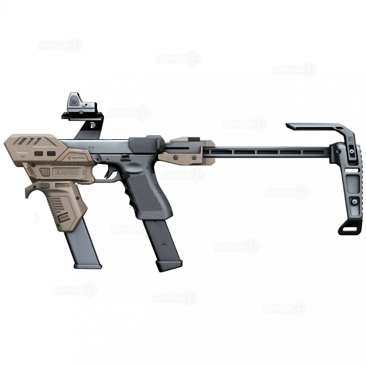 Recover Tactical S-PRO MG Full Kit Walther PDP Tan SPRO-PDPGB-02 1 Recover Tactical S-PRO MG Full Kit Walther PDP Tan SPRO-PDPGB-02 1