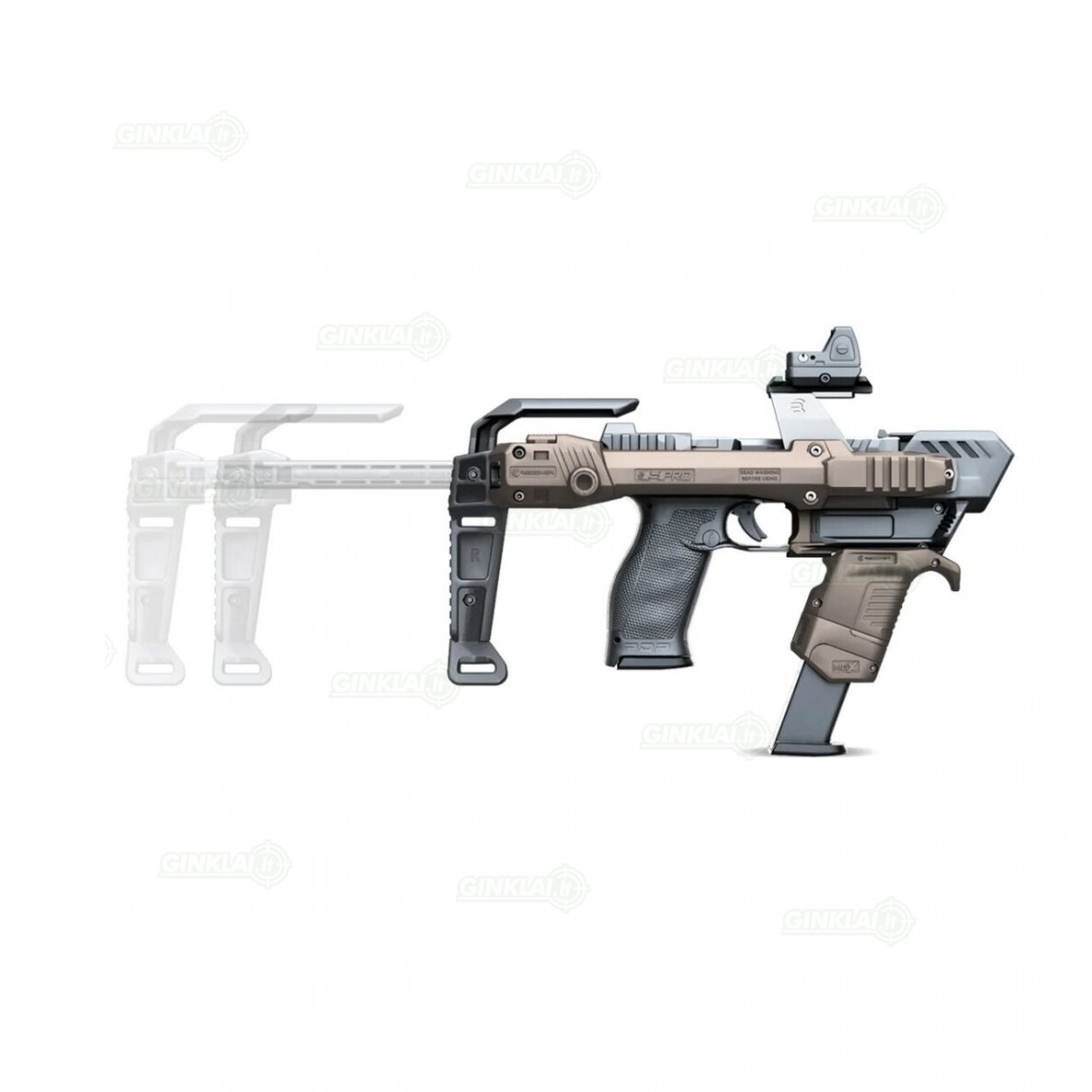 Recover Tactical S-PRO MG Full Kit Walther PDP Tan SPRO-PDPGB-02 2 Recover Tactical S-PRO MG Full Kit Walther PDP Tan SPRO-PDPGB-02 2