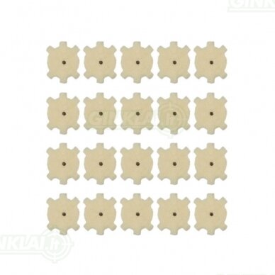Real Avid AR-15 Star Chamber Cleaning Pads 20 pcs AVAR15CP Real Avid AR-15 Star Chamber Cleaning Pads 20 pcs AVAR15CP