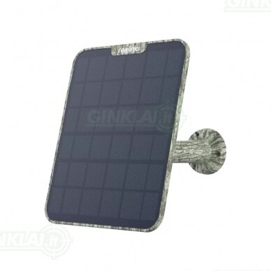 Reolink Solar Panel 2, saulės kroviklis vaizdo kameroms, 6W (kamufliažinio rašto) Reolink Solar Panel 2, saulės kroviklis vaizdo kameroms, 6W (kamufliažinio rašto)