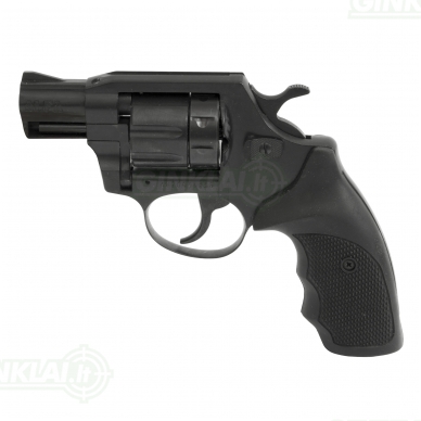 Revolveris Alfa 620 kal. 6mm Flobert, vamzdis 5 cm gumine rankena