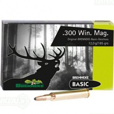 Brenneke 300 Win Mag Basic 12,0g Brenneke 300 Win Mag Basic 12,0g