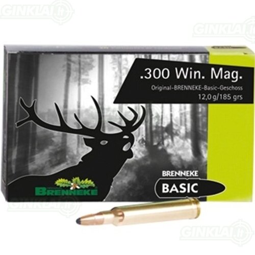 Brenneke 300 Win Mag Basic 12,0g Brenneke 300 Win Mag Basic 12,0g