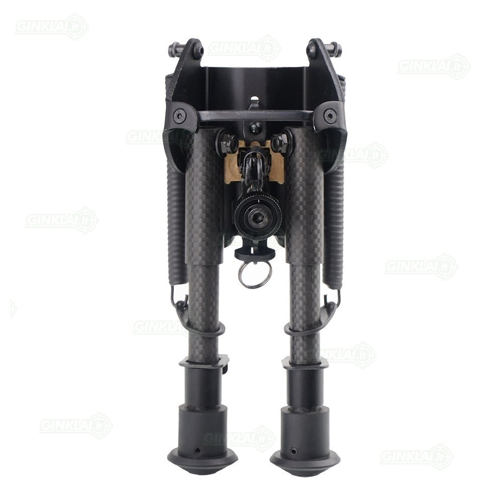 Šaudymo kojelės Rokstad Carbon Fiber Spring Bipod Non Swivel 155-230 mm Harris / Picatinny RSCFP-06 4