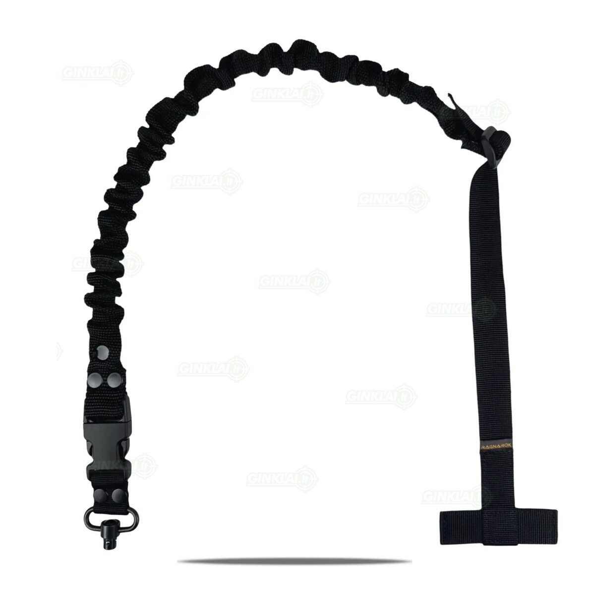 Šautuvo diržas RAGNAROK THOR Single-Point Shoulder Sling with Plate Carrier Attachment Black, QD Šautuvo diržas RAGNAROK THOR Single-Point Shoulder Sling with Plate Carrier Attachment Black, QD