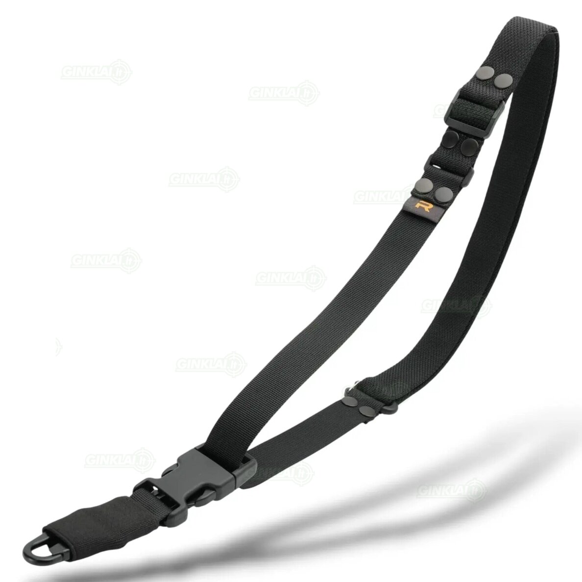 Šautuvo diržas RAGNAROK LOKI Single-Point Shoulder Sling Black, HK Snap Hook Šautuvo diržas RAGNAROK LOKI Single-Point Shoulder Sling Black, HK Snap Hook