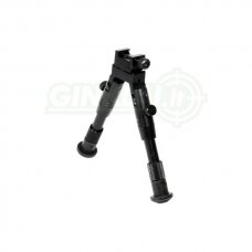 Šaudymo kojelės UTG Shooter's SWAT Bipod, Rubber Feet, Aukštis 6.2-6.7 colio TL-BP28S