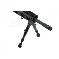 Šaudymo kojelės UTG Shooter's SWAT Bipod, Rubber Feet, Aukštis 6.2-6.7 colio TL-BP28S