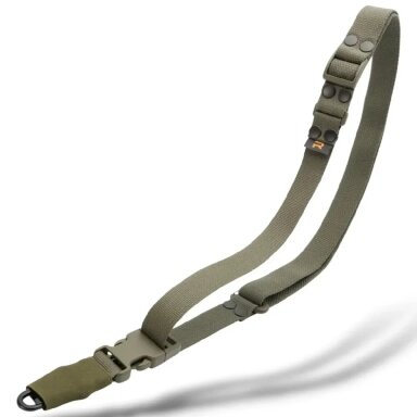 Šautuvo diržas RAGNAROK LOKI Single-Point Shoulder Sling OD Green, HK Snap Hook