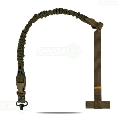 Šautuvo diržas RAGNAROK THOR Single-Point Shoulder Sling with Plate Carrier Attachment Coyote Brown, QD