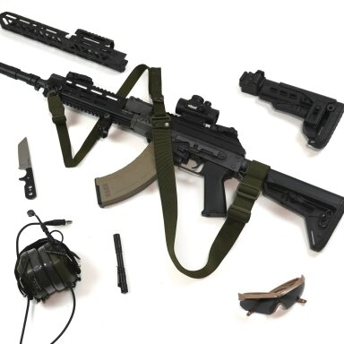 Šautuvo diržas RAGNAROK TYR Gen.II Convertible Single-Two Point Sling With Additional Attachment OD Green, HK Snap Hook