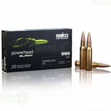 Sako 6,5x55SE Powerhead Blade 7,8g Sako 6,5x55SE Powerhead Blade 7,8g