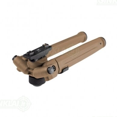 Šaudymo kojelės Magpul M-LOK Bipod Flat Dark Earth MAG933 FDE 3 Šaudymo kojelės Magpul M-LOK Bipod Flat Dark Earth MAG933 FDE 3