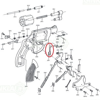 Saugiklio sklendė Arminius HW22 1 Saugiklio sklendė Arminius HW22 1