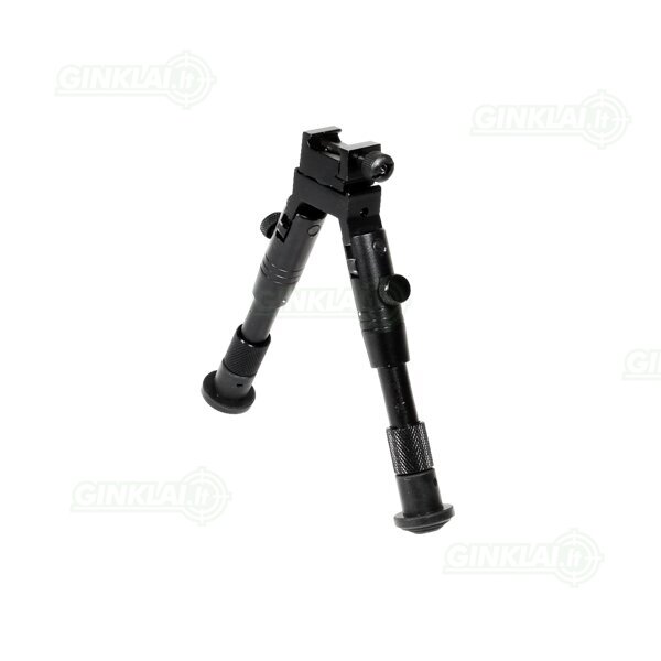Šaudymo kojelės UTG Shooter's SWAT Bipod, Rubber Feet, Aukštis 6.2-6.7 colio TL-BP28S