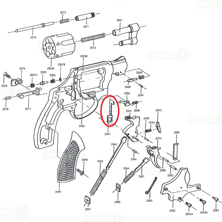 Saugiklio sklendė Arminius HW22 1 Saugiklio sklendė Arminius HW22 1