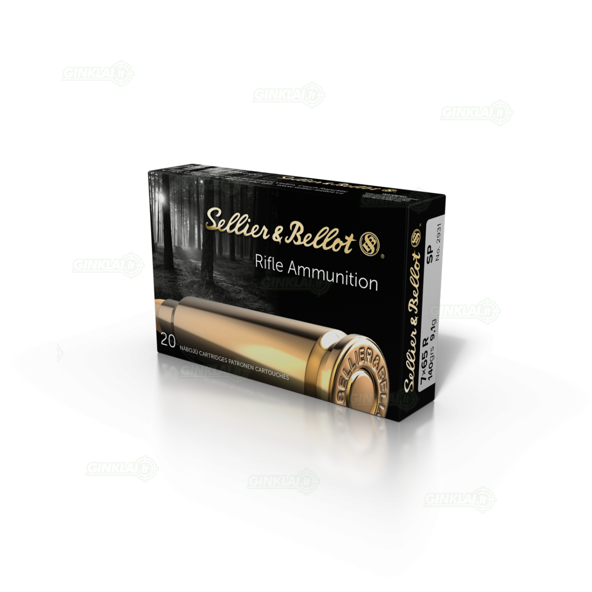 Sellier&Bellot 7x65R SP 9,1g Sellier&Bellot 7x65R SP 9,1g