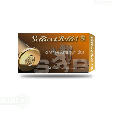 Sellier&Bellot 22LR SUBSONIC 2,56 g, 50 vnt.