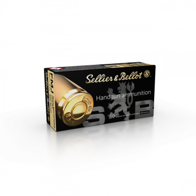 Sellier&Bellot 9 mm Browning Court 9x17 FMJ 6,0 g, 50 vnt. Sellier&Bellot 9 mm Browning Court 9x17 FMJ 6,0 g, 50 vnt.