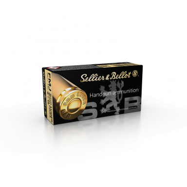 Sellier&Bellot 9 mm Luger 9x19 115gr. 7,50 g, 50 vnt.