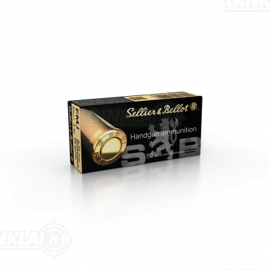 Sellier&Bellot 6,35 Browning, .25 Auto FMJ 3,3g 50 vnt. Sellier&Bellot 6,35 Browning, .25 Auto FMJ 3,3g 50 vnt.