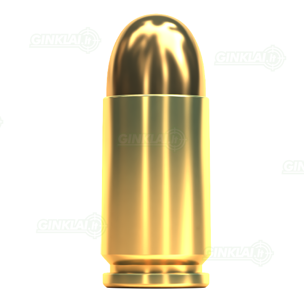 Sellier&Bellot 9 mm Browning Court 9x17 FMJ 6,0 g, 50 vnt. 1 Sellier&Bellot 9 mm Browning Court 9x17 FMJ 6,0 g, 50 vnt. 1