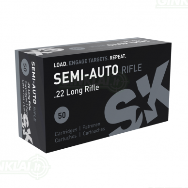 SK 22LR Semi-Auto Rifle 2,59 g, 50 vnt.