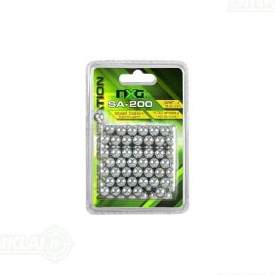 Šratai laidynėms NXG SA-200 Steel 9,5 mm 100vnt. Šratai laidynėms NXG SA-200 Steel 9,5 mm 100vnt.