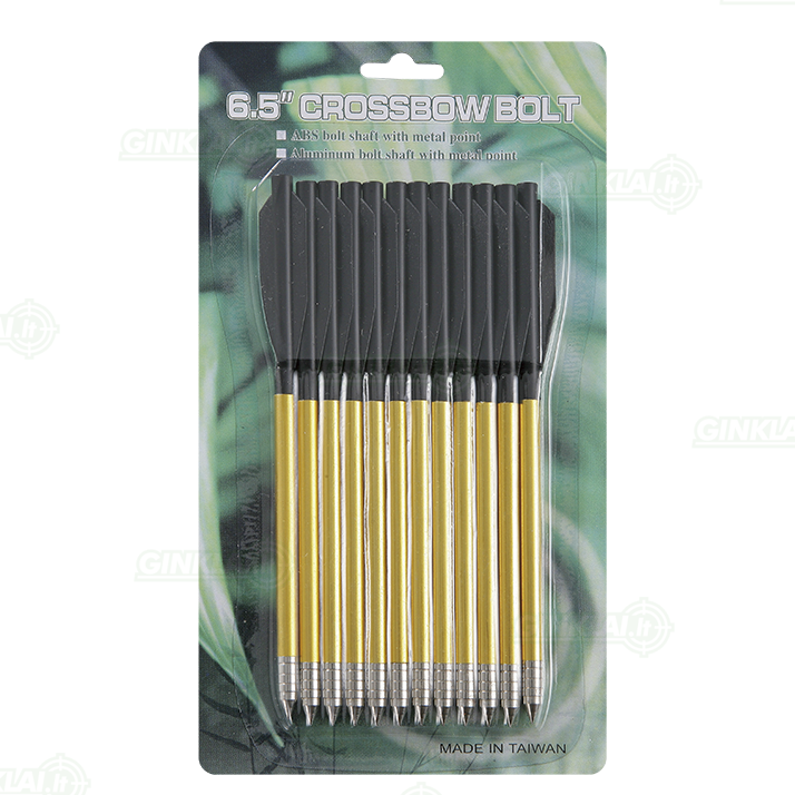 Strėlytės arbaletui aliuminės MK-AL6.5 Aluminum arrows 12 vnt. 6.5 inch Strėlytės arbaletui aliuminės MK-AL6.5 Aluminum arrows 12 vnt. 6.5 inch