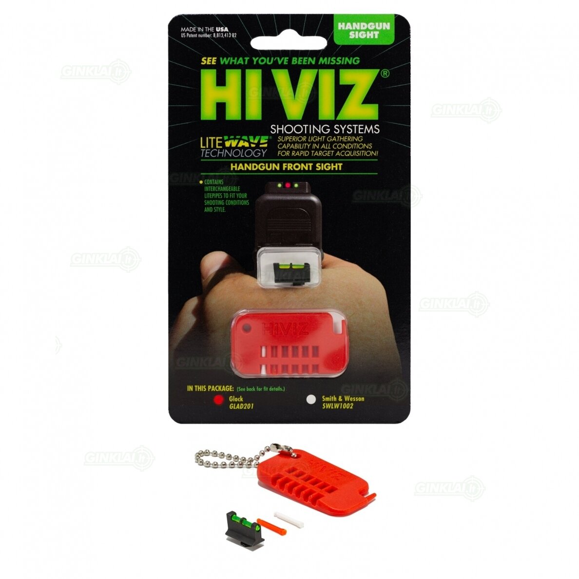 Kryptukas Glock HIVIZ .315 Front Sight 3