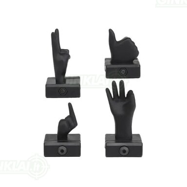 Taikiklių rinkinys Nuprol Hand Signal Black