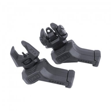 Taikiklių rinkinys FAB Defense Flip Up Sights Set FRBS Offset FRBSosB