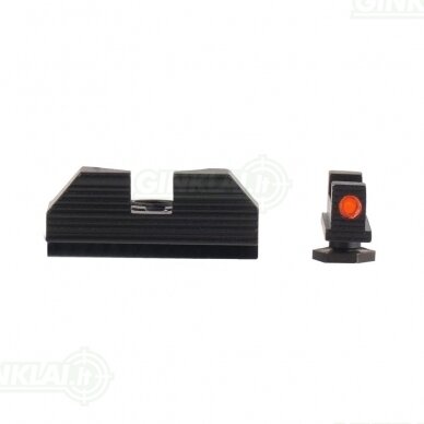Taikikliai Glock GunPany Fiber Sights Combo Red SCIS-07 1 Taikikliai Glock GunPany Fiber Sights Combo Red SCIS-07 1