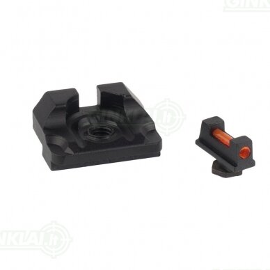 Taikikliai Glock GunPany Fiber Sights Combo Red SCIS-07 2