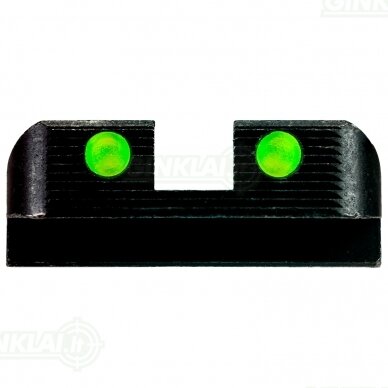 Taikiklis Glock HIVIZ LiteWave Rear Sight 1 Taikiklis Glock HIVIZ LiteWave Rear Sight 1