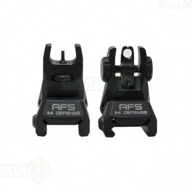 Taikiklis IMI Defense AFS Aluminium Rear Flip Up Sight IMI-Z7030 1 Taikiklis IMI Defense AFS Aluminium Rear Flip Up Sight IMI-Z7030 1