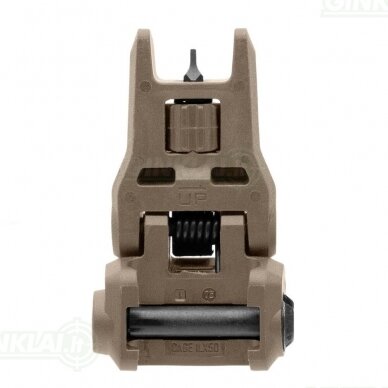 Kryptukas Magpul MBUS 3 Folding Front Sight Flat Dark Earth MAG1166-FDE 2
