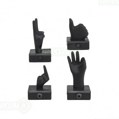 Taikiklių rinkinys Nuprol Hand Signal Black 1 Taikiklių rinkinys Nuprol Hand Signal Black 1