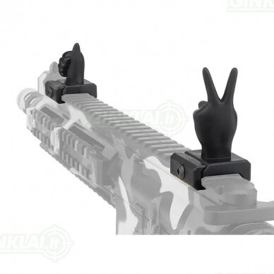 Taikiklių rinkinys Nuprol Hand Signal Black 2 Taikiklių rinkinys Nuprol Hand Signal Black 2