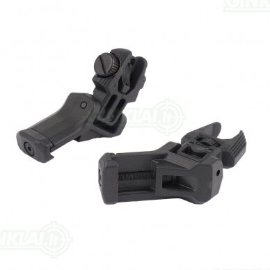 Taikiklių rinkinys FAB Defense Flip Up Sights Set FRBS Offset FRBSosB 1 Taikiklių rinkinys FAB Defense Flip Up Sights Set FRBS Offset FRBSosB 1