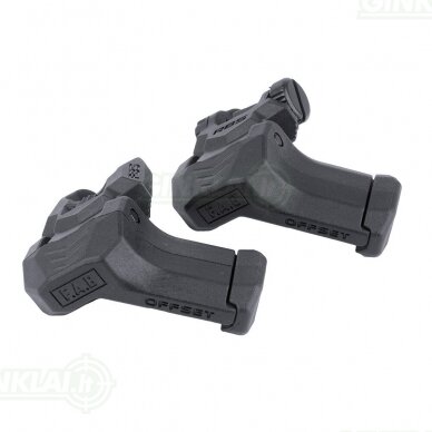 Taikiklių rinkinys FAB Defense Flip Up Sights Set FRBS Offset FRBSosB 2 Taikiklių rinkinys FAB Defense Flip Up Sights Set FRBS Offset FRBSosB 2