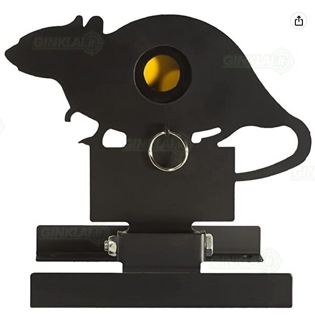 Taikinys Rat Field Target metalinė žiurkė Taikinys Rat Field Target metalinė žiurkė