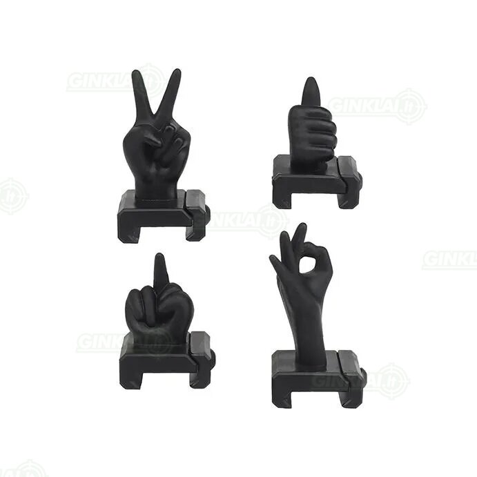 Taikiklių rinkinys Nuprol Hand Signal Black Taikiklių rinkinys Nuprol Hand Signal Black