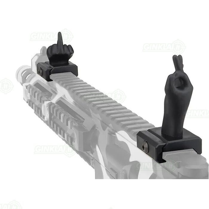 Taikiklių rinkinys Nuprol Hand Signal Black 3 Taikiklių rinkinys Nuprol Hand Signal Black 3