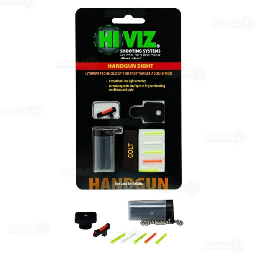 Kryptukas Colt 1911 HIVIZ Front Sight 3