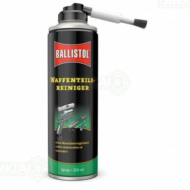 Tepalas Ballistol 250ml metalinių dalių valiklis Waffenteile Reiniger Tepalas Ballistol 250ml metalinių dalių valiklis Waffenteile Reiniger
